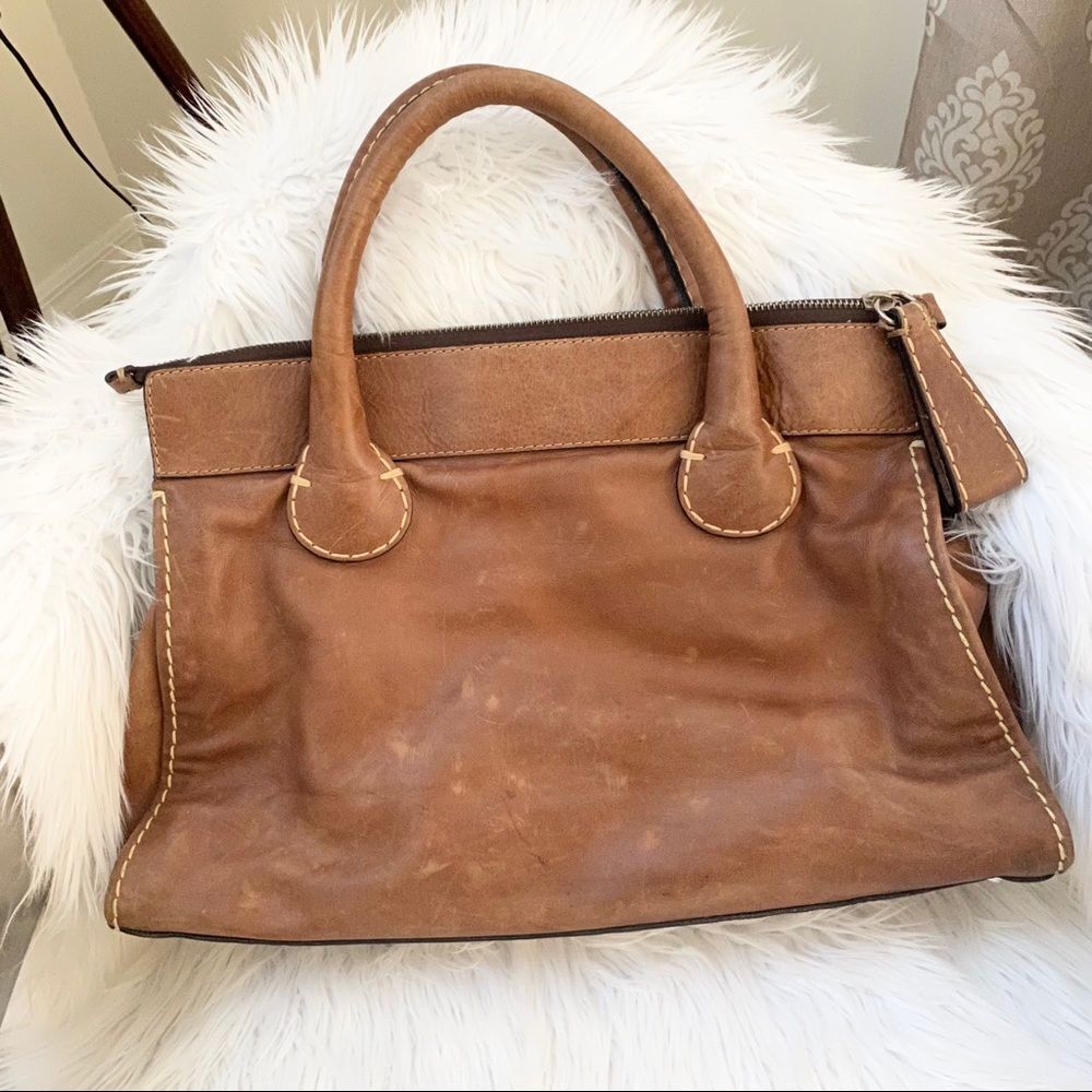 Chloe’ whiskey Edith satchel leather bag - Picture 5 of 15